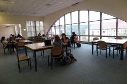 upper level silent study area